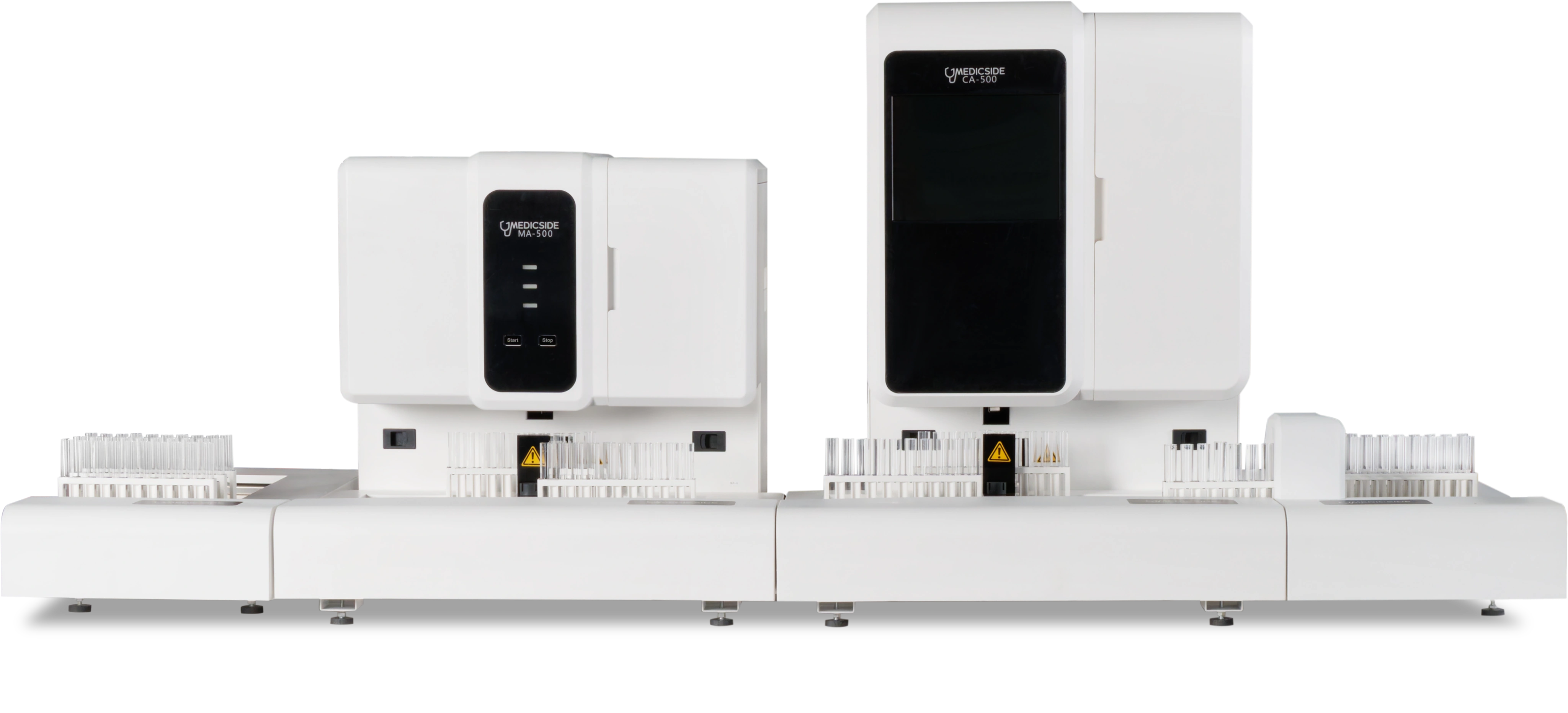 Конфигурация 1+1 с модулями подачи и приёмки,