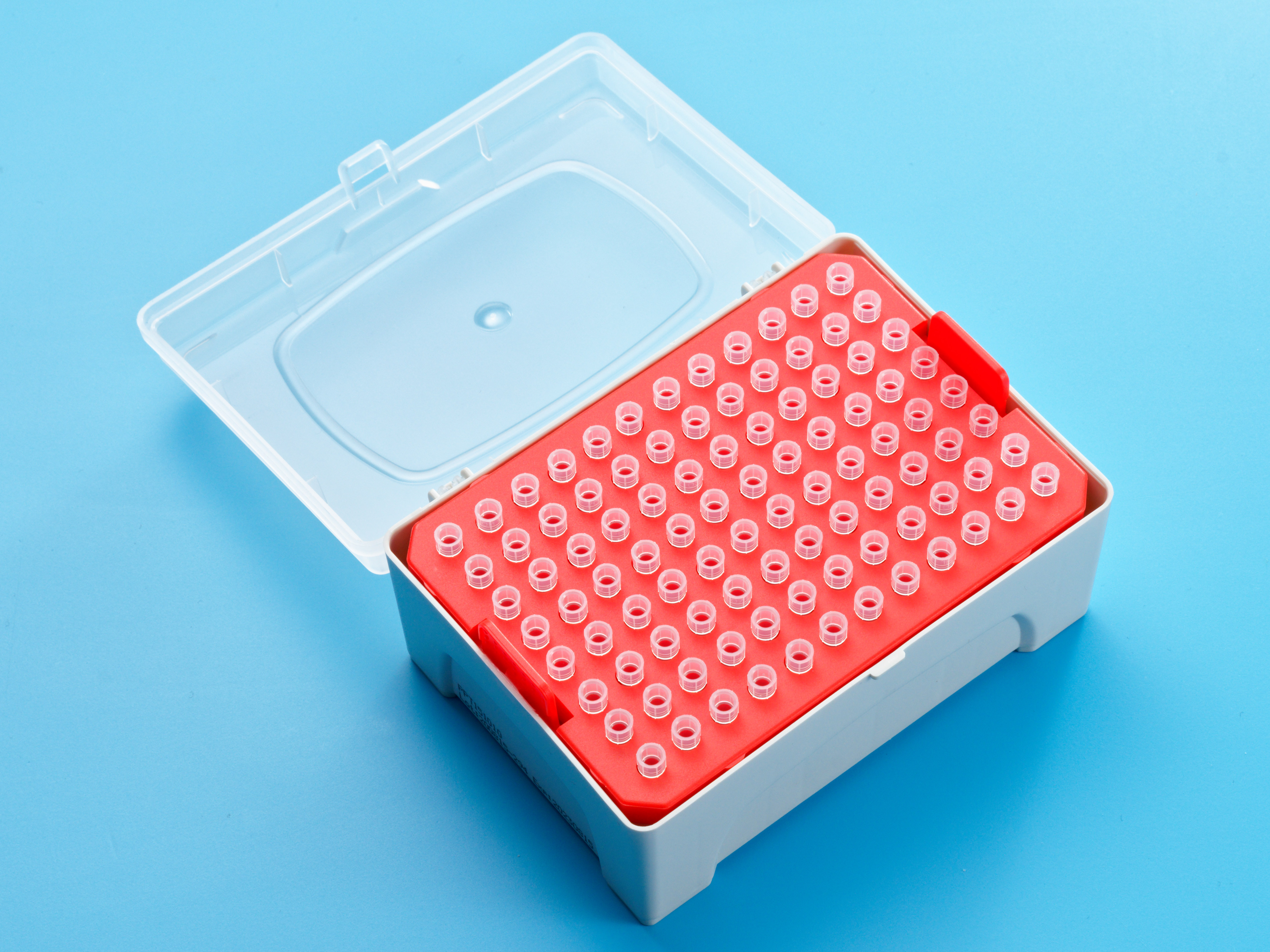 Наконечники для дозаторов с фильтром объем 0,1-10 мкл., 96 штук в штативе