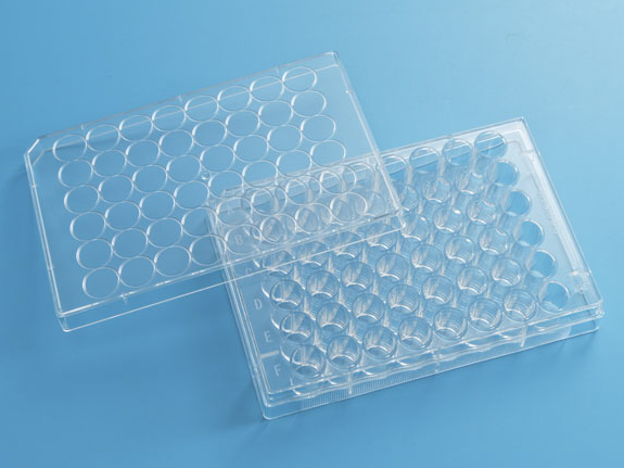 Планшет культуральный 48-луночный, с крышкой